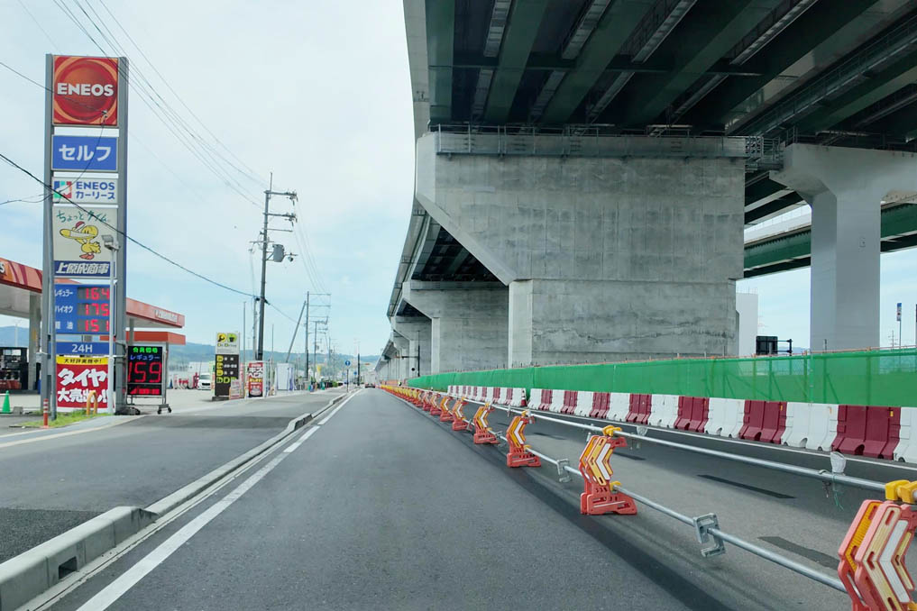 国道２４号線　北側