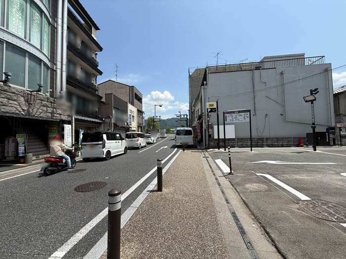 宇治橋通りにできたタイムズの場所画像２