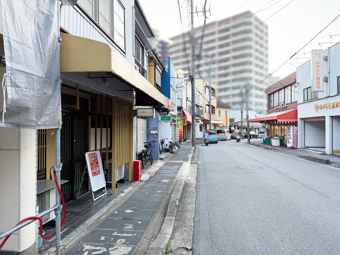 ワンタン・ワンタンメン専門店「香千里」　場所画像