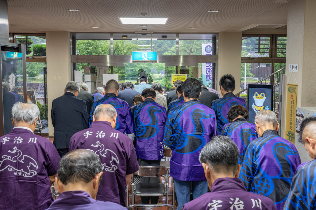 宇治川の鵜飼「安全祈願祭」の画像