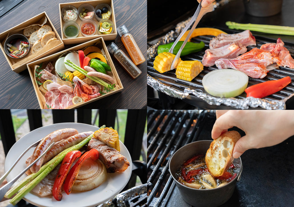 「ウッドデザインパーク京都-彩-」BBQの画像