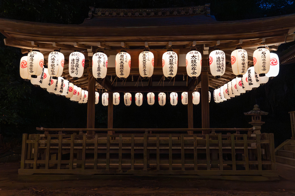 高良神社　提灯献灯の画像２