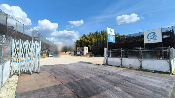 「イズミヤ 大久保店」駐車場の跡地に小児科のクリニック　オープン予定の画像