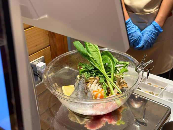 「ぐつぐつ麻辣湯」　とった具材画像