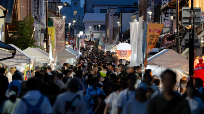 「宇治橋通り商店街スマイルサタデークラフトビール夜市」の画像