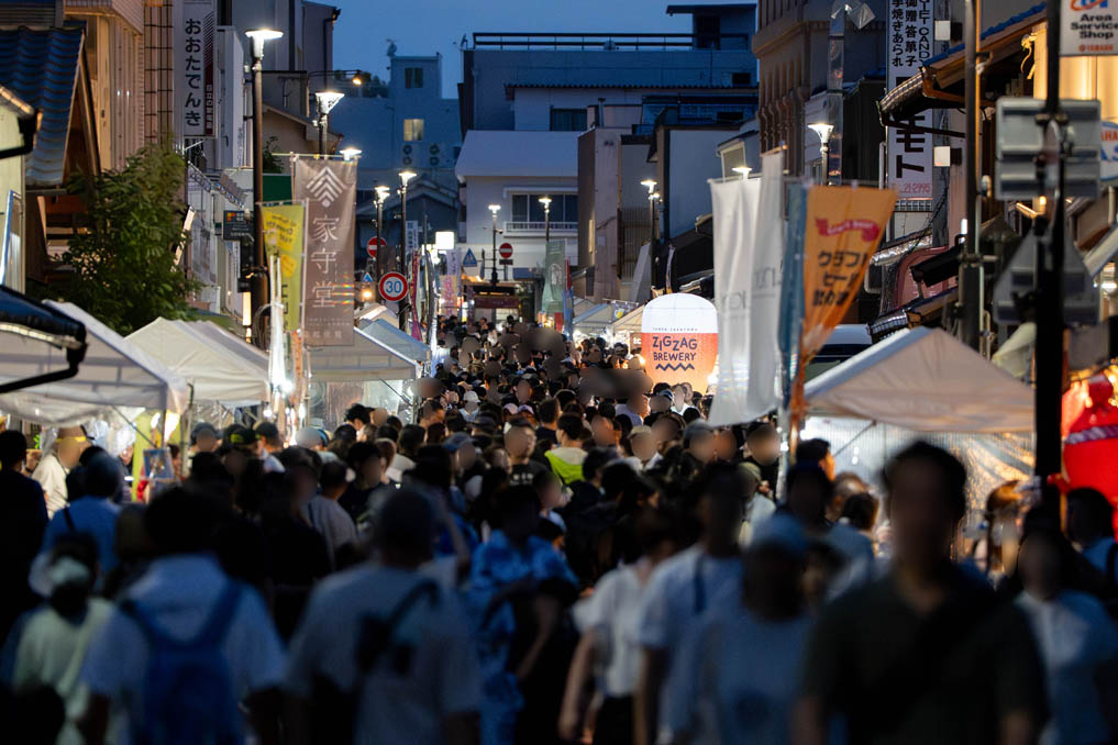「宇治橋通り商店街スマイルサタデークラフトビール夜市」の画像