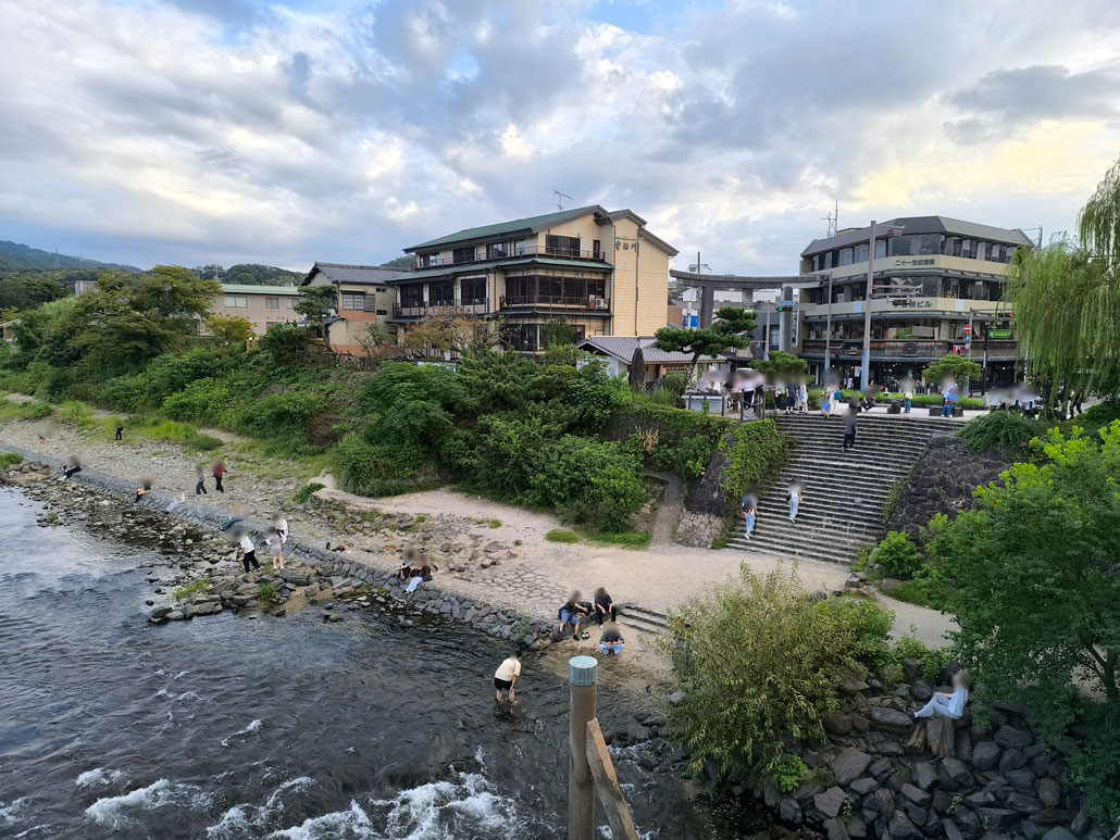 シルバーウィークの宇治川エリアの画像２