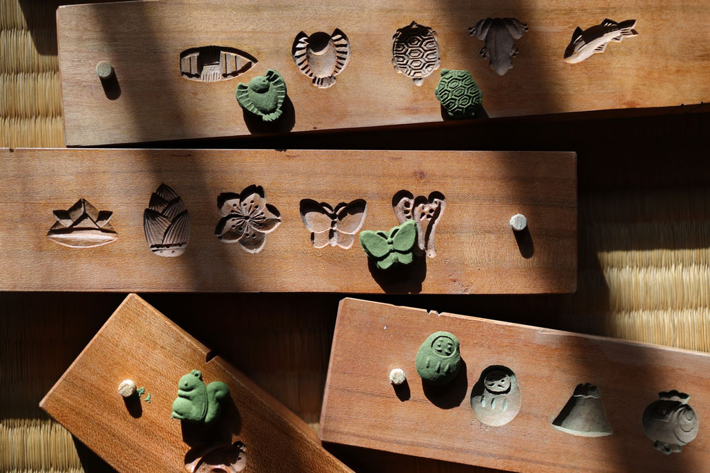 抹茶のお香制作体験の画像