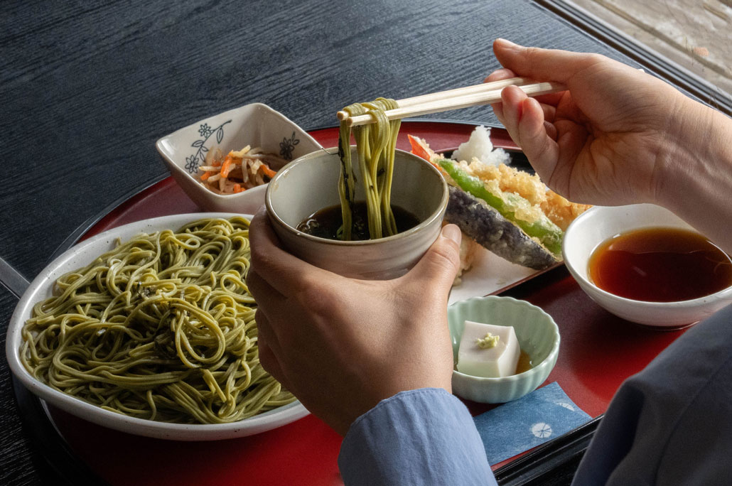 茶房櫟　茶そばの画像２