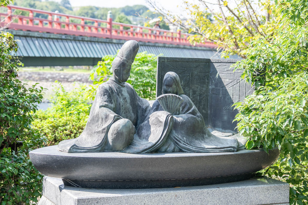 宇治十帖モニュメントの画像