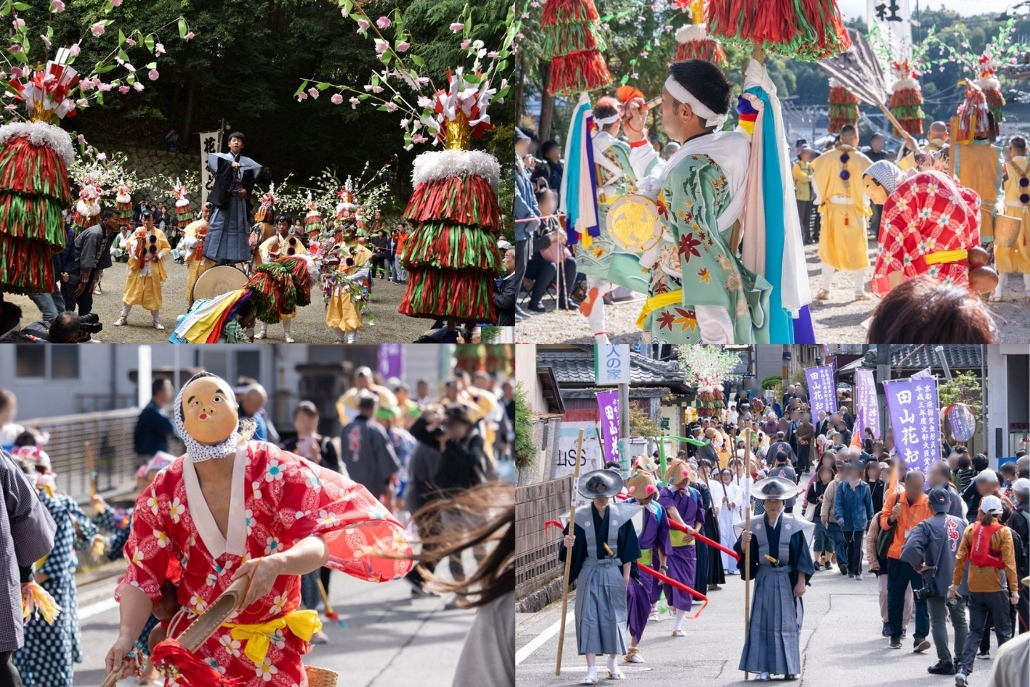 １１月３日、「田山花踊り体験ツアー」が開催！特別観覧席からの鑑賞、特製弁当、特別な体験や学びの時間まで！　の画像