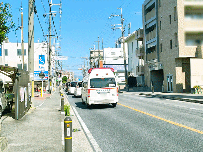 「ディスカウントスーパー サンディ」（宇治市開町）前の画像２