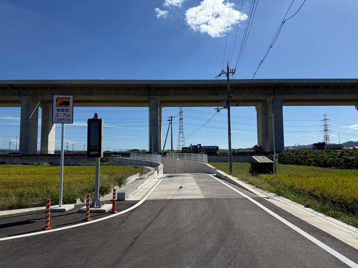 市道１１号線地下道（国道２４号線との交差部）の画像３