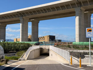 市道１１号線地下道（国道２４号線との交差部）の画像