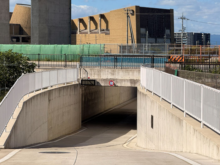 市道１１号線地下道（国道２４号線との交差部）の画像１