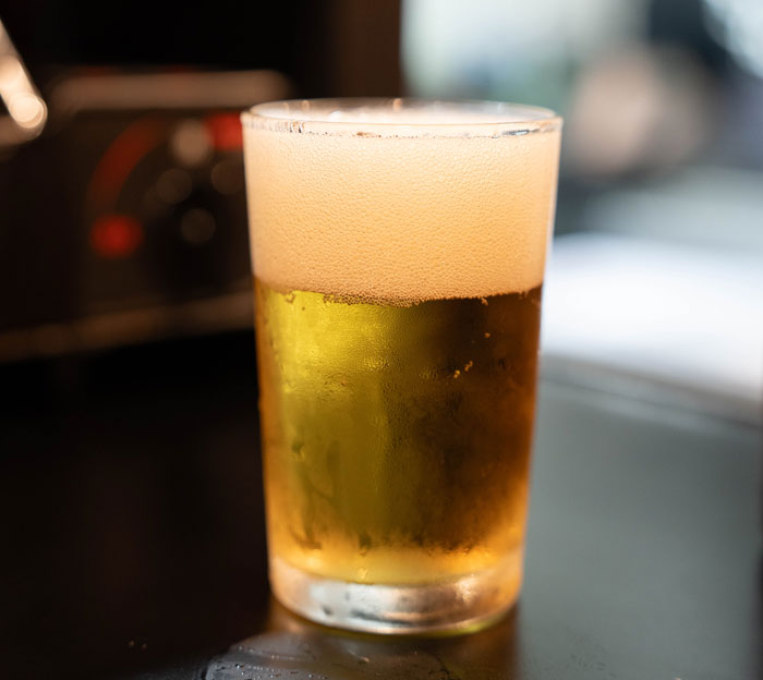 漁師小屋てっちゃんち　ビール画像