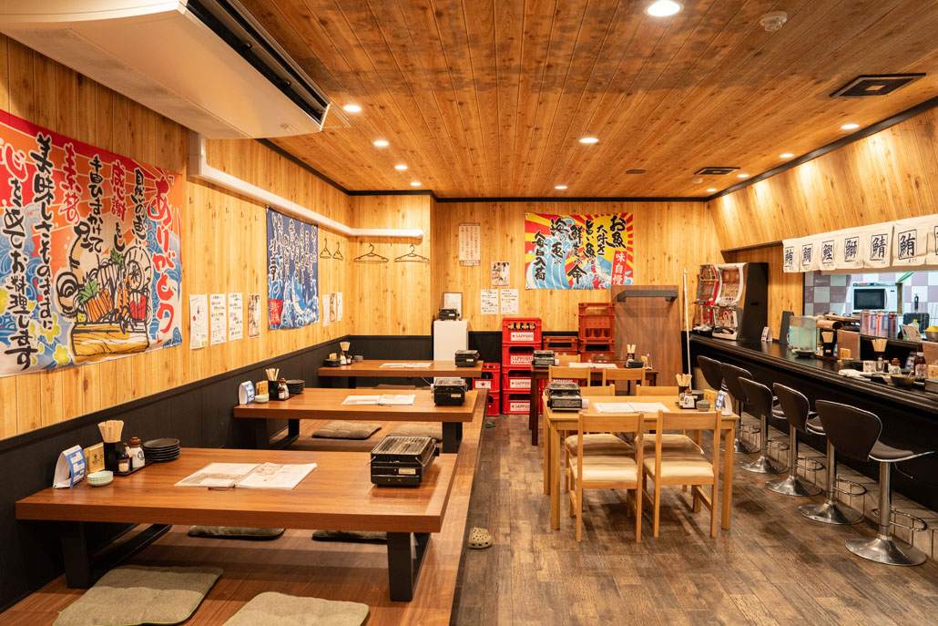 漁師小屋てっちゃんち　店内画像